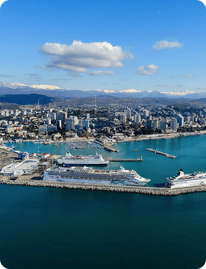 пейзаж с лодками пристань для яхт